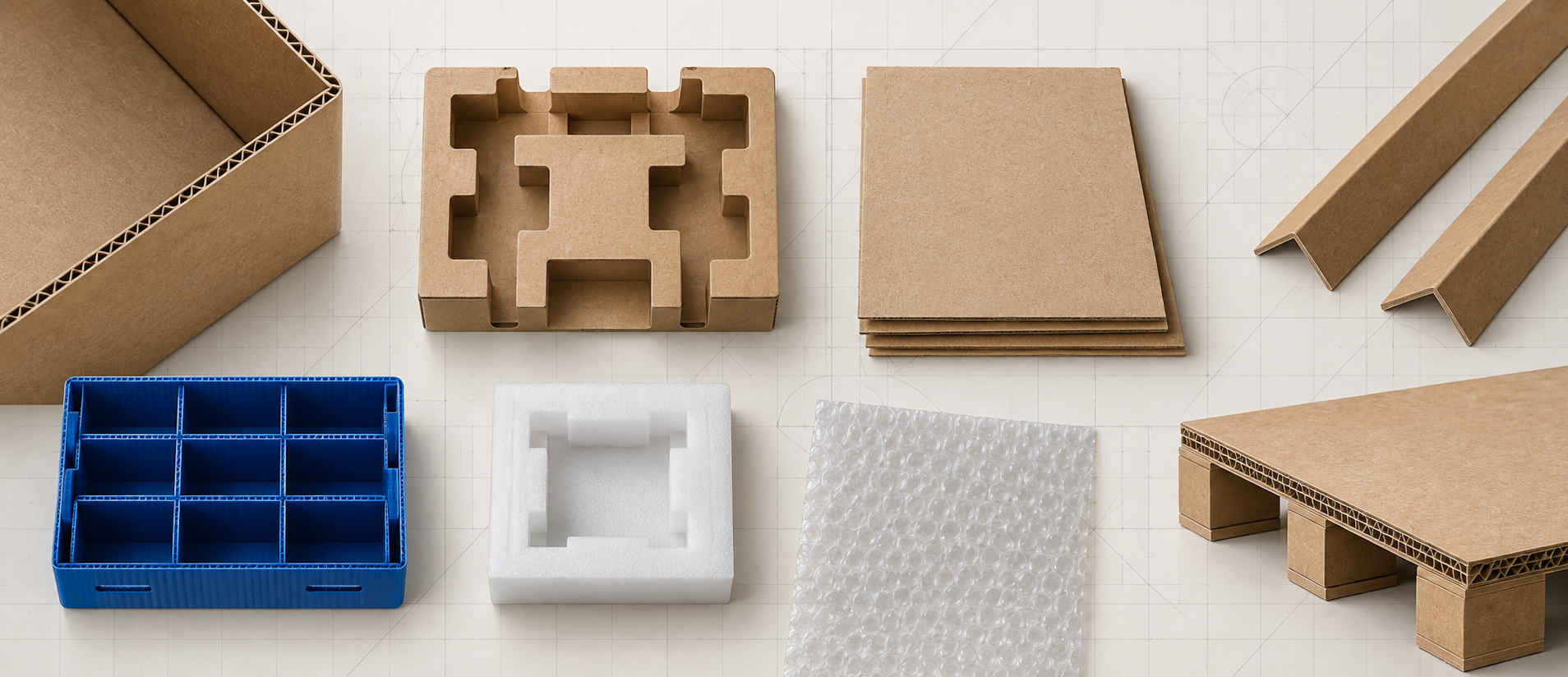 An overview of corrugated, foam, plastic and transit packaging formats